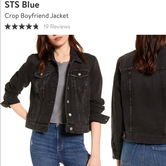 STS Blue Crop Boyfriend Jacket - Picture 2 of 6